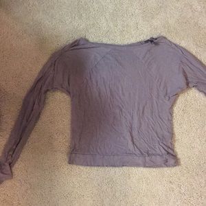 Brown Long Sleeve Tee